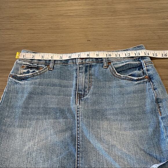 Tillys Ivy & Main Denim Jean Mini Skirt Size 5 - Picture 9 of 10